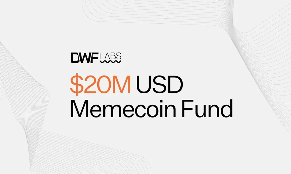 DWF Labs Press Release Banners USD$20M Memecoin Fund