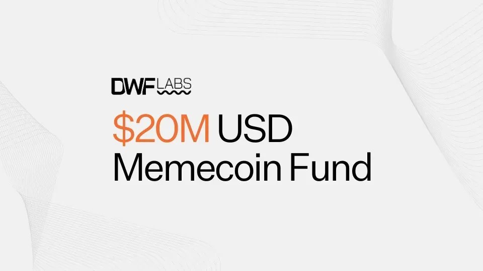 DWF Labs Press Release Banners USD$20M Memecoin Fund