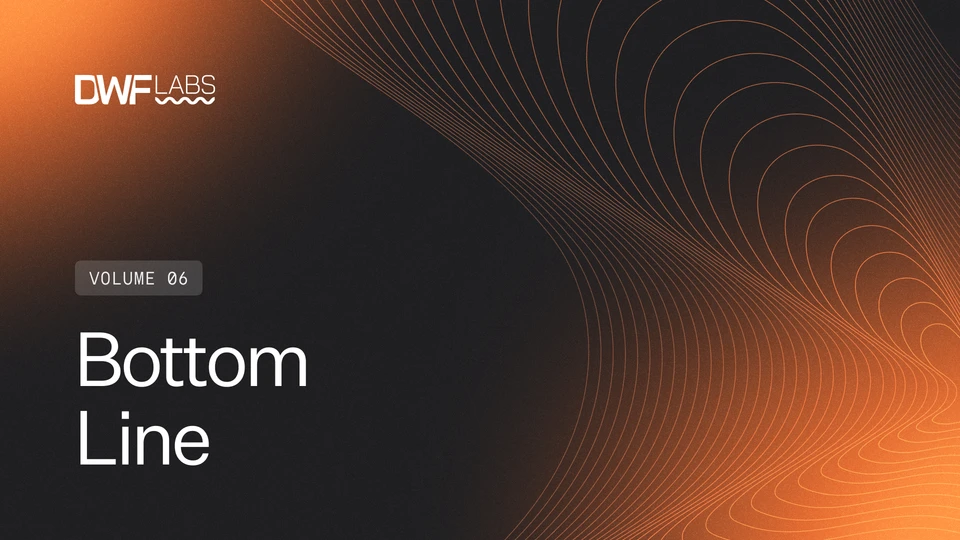 DWF Labs Eyes on the Market Report Bottom Line Banner photo