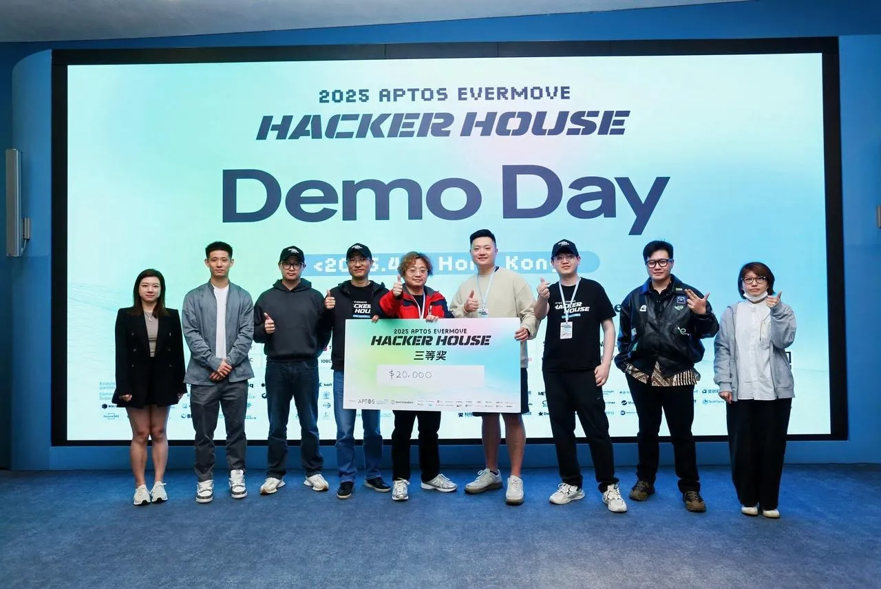 Move to Learn, Xworld, ZKOM, TEENET, ai.apt teams at APTOS EVERMOVE, Hong Kong 2025