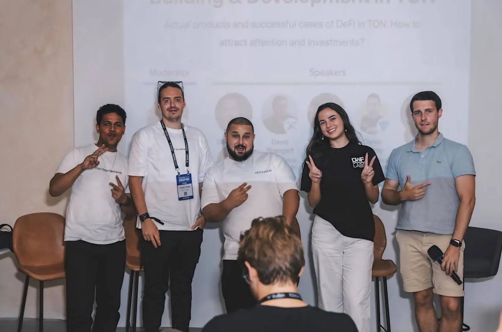 Alessia Baumgartner at the TON Mini-Apps Boom Panel, Singapore 2024