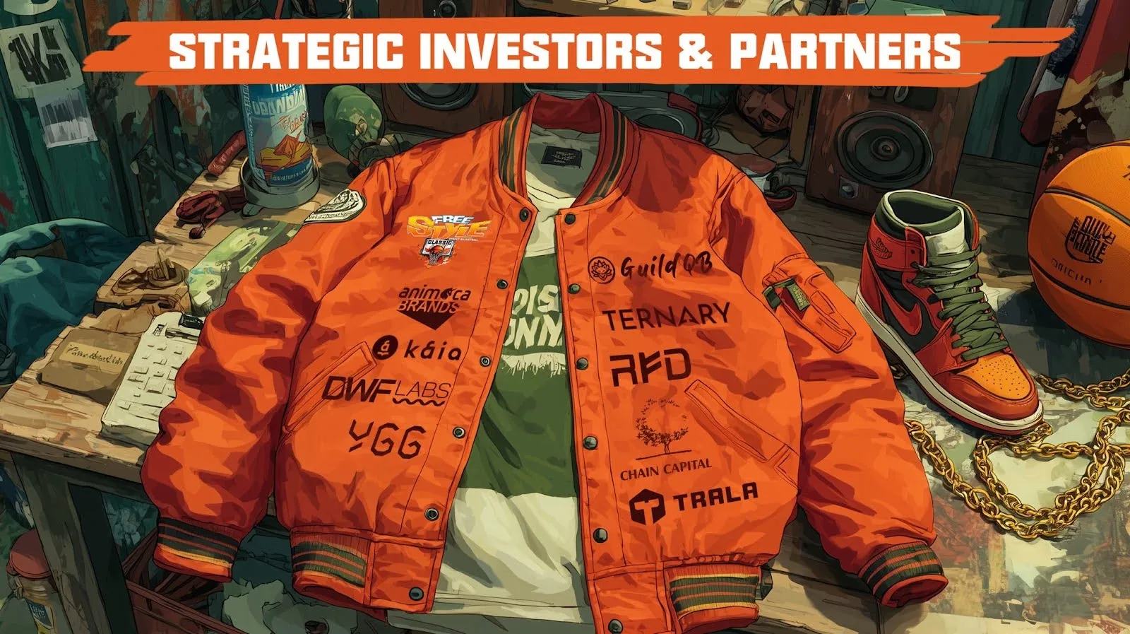 Banner with strategic investors and partners of FreeStyle Classic. Source: X @FreeStyle_Web3