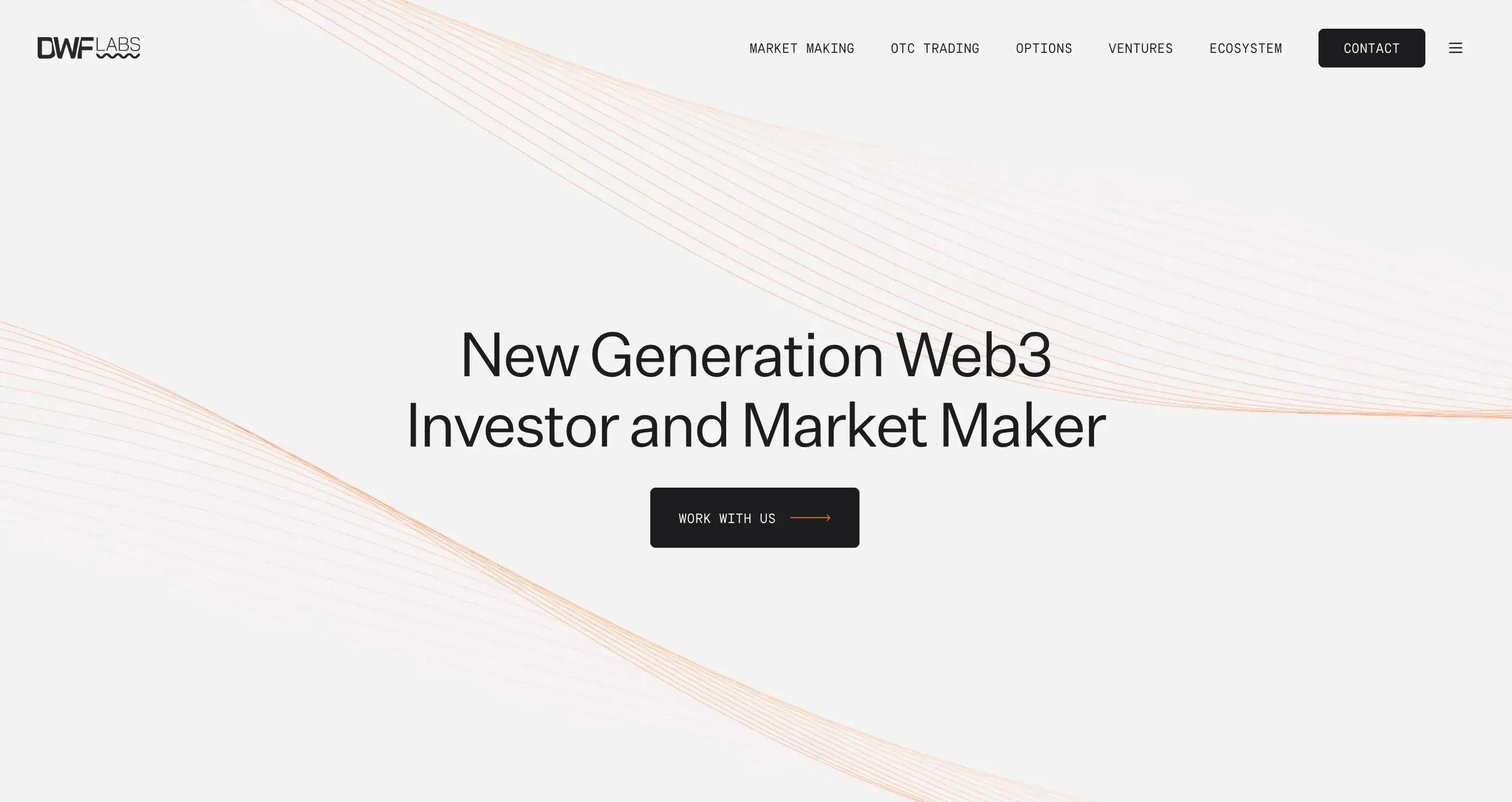 DWF Labs website homepage. Source: DWF Labs
