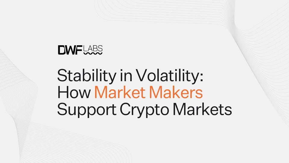 Stability in Volatility: The Importance of Market Makers in Crypto