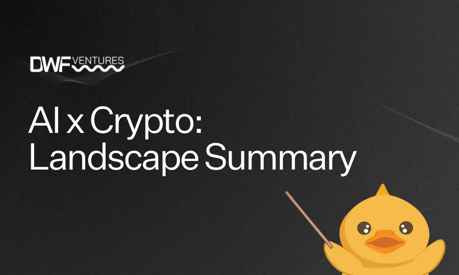 AI x Crypto: Landscape Summary