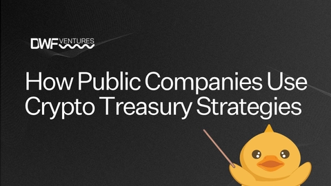 How Public Companies Use Crypto Treasury Strategies 