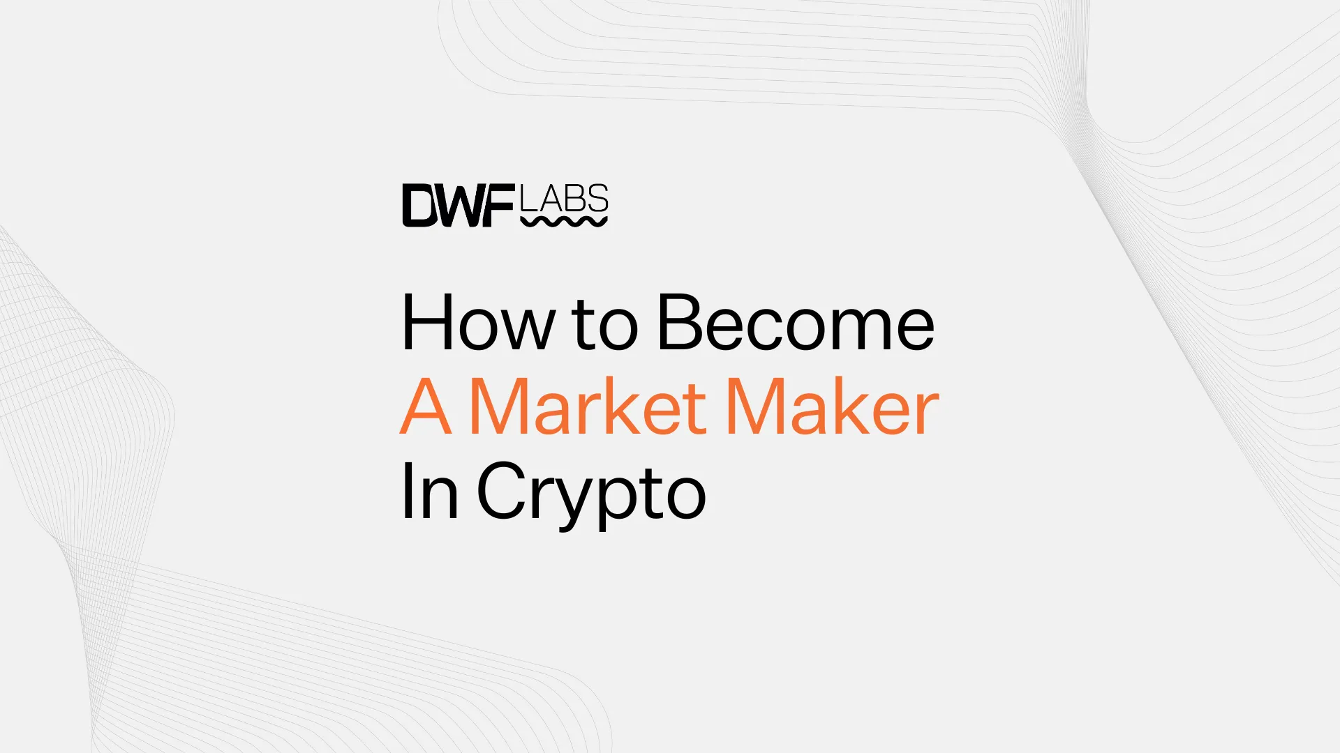 How to Become a Crypto Market Maker and Provide Liquidity