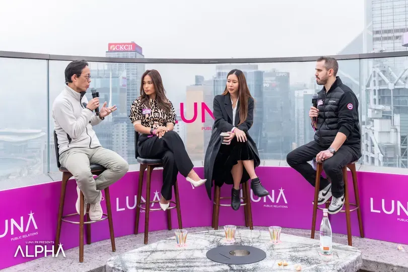 Lingling Jiang, Partner of DWF Labs, during a panel discussion at Luna PR’s event ‘Alpha: Hong Kong Edition’ during Consensus 2025 Hong Kong.