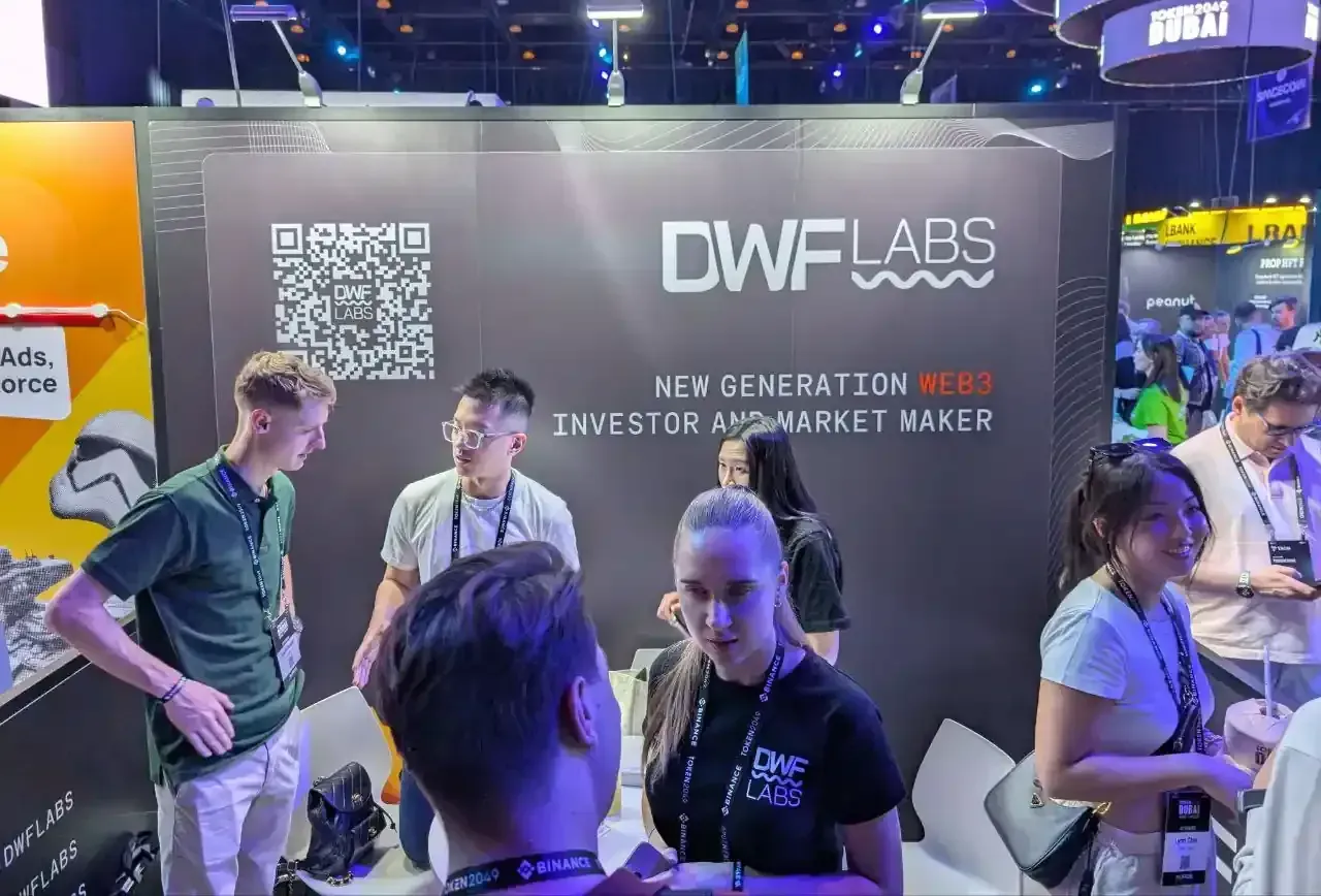 DWF Labs’ Booth at Token 2049 Dubai 2025