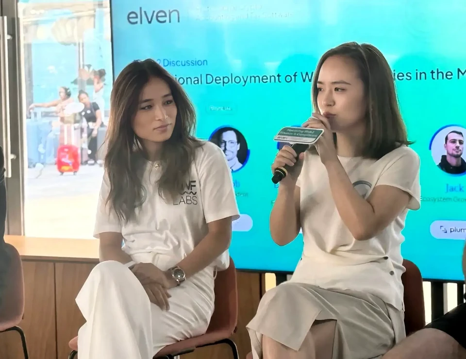 Lingling Jiang at the Mastering Web3 Finance and Compliance at Token2049 2025 Dubai