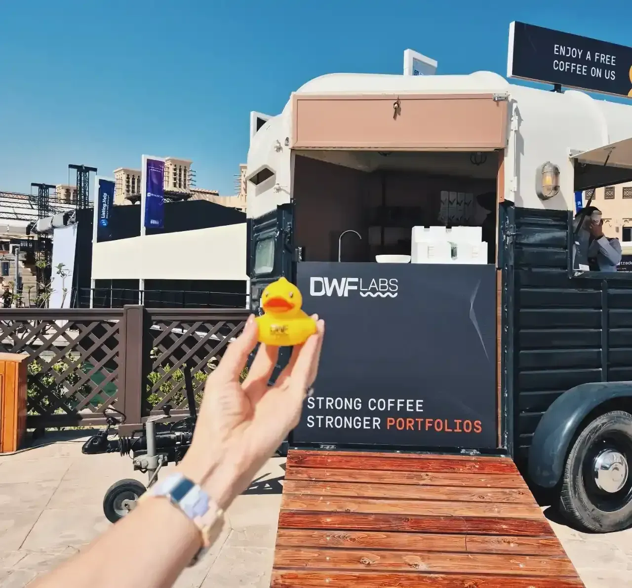 DWF Labs Booth at Token 2049, Dubai, 2025