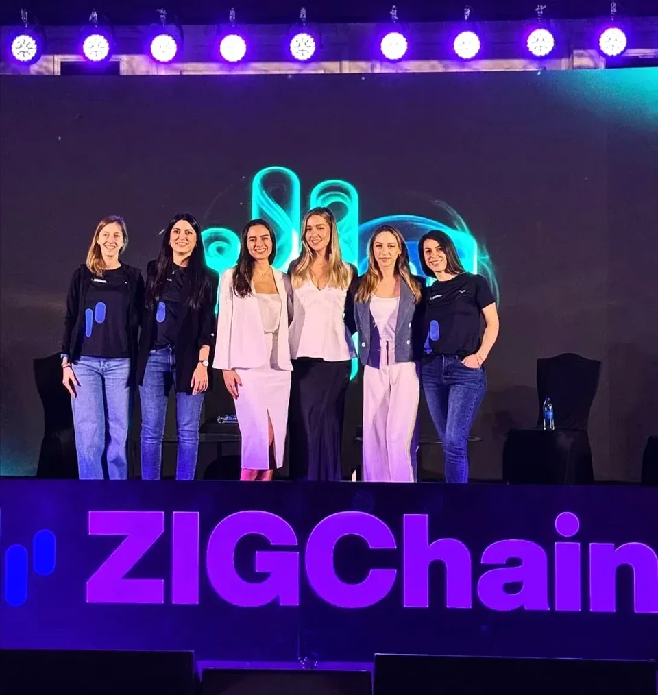 Alessia Baumgartner at the ZIGChain Summit 2025