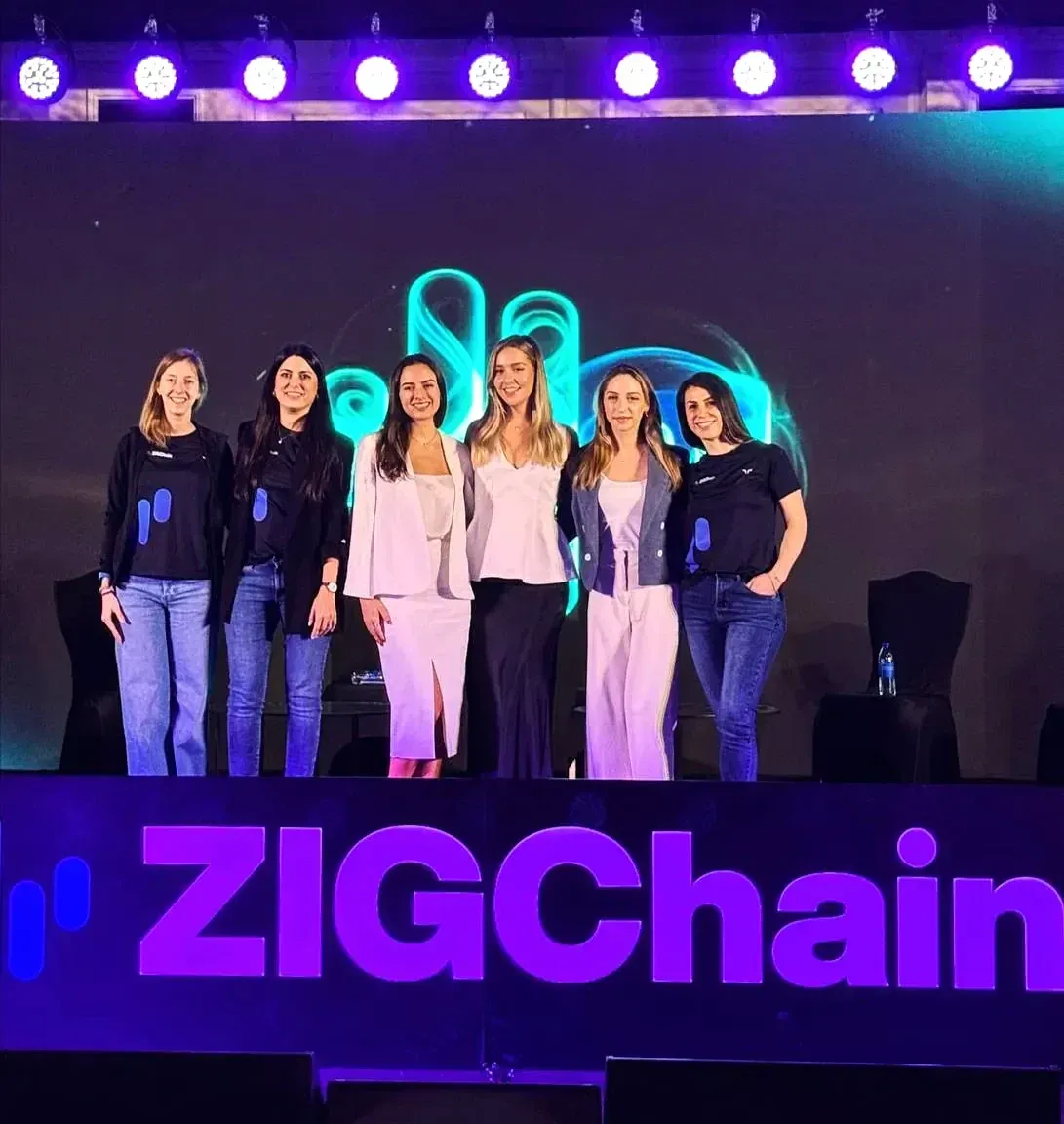 Alessia Baumgartner at the ZIGChain Summit 2025