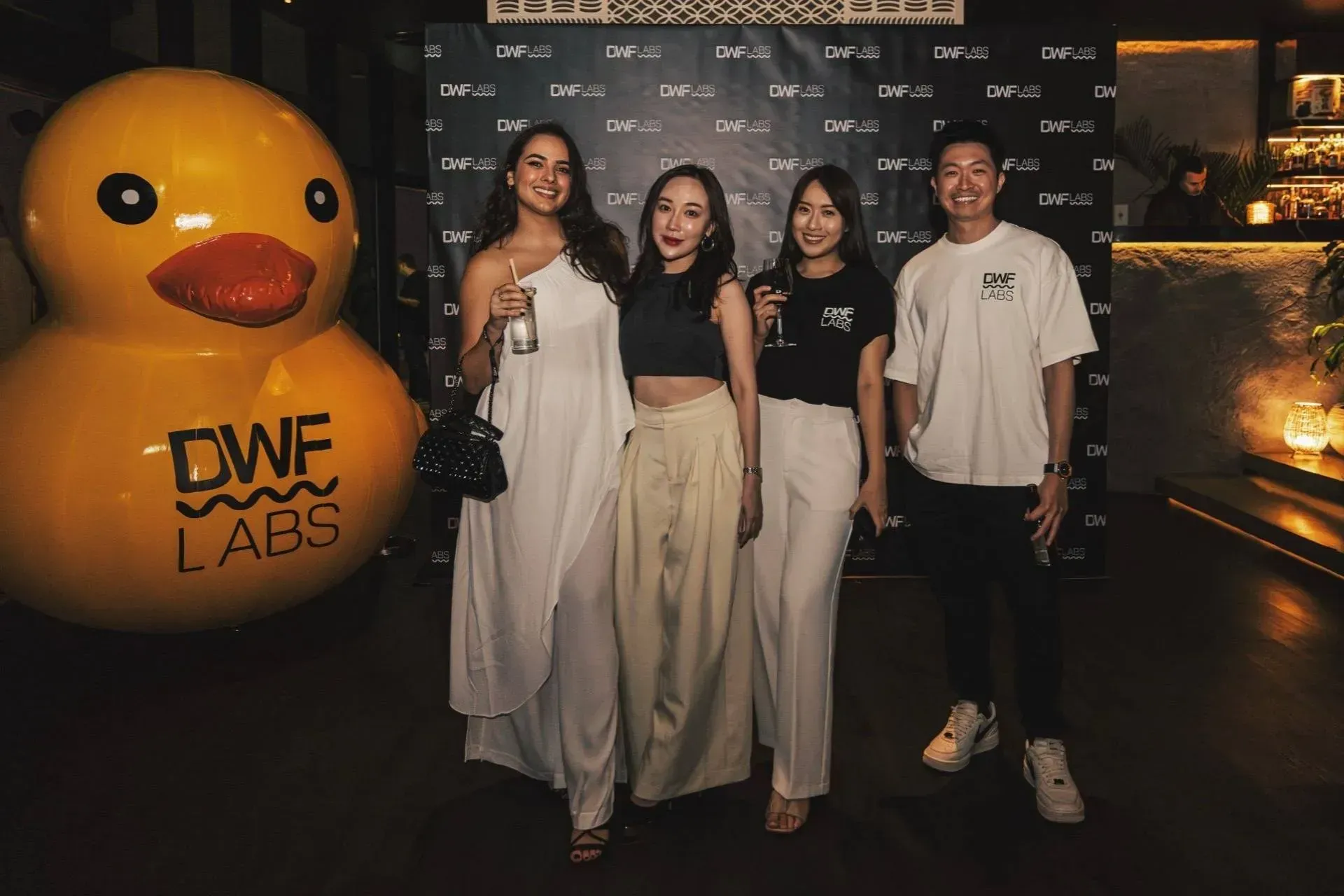 DWF Labs Haus Team Duck at Token2049 Dubai