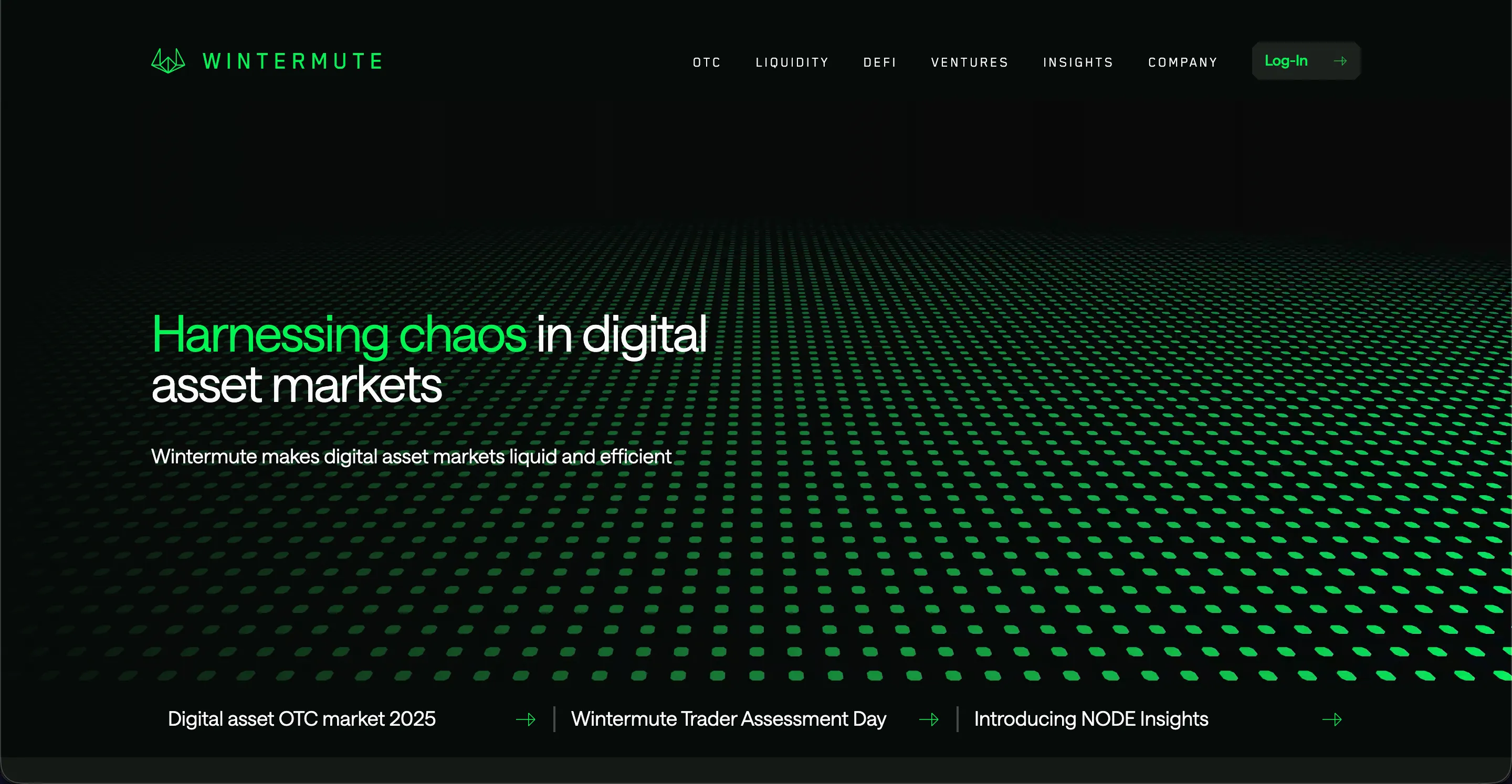 Wintermute: The crypto OTC desk's homepage