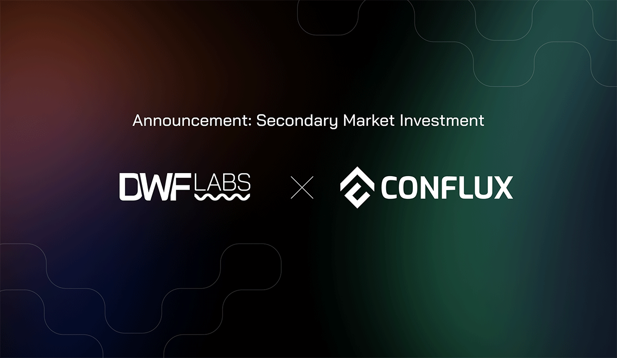 Conflux raises $10 million from DWF Labs in token round